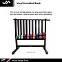 Jfit Vinyl Dumbbell Storage Rack, Black (J-VDRACK)~#|#~D67869BE-80BA-46AE-AFB257B10D2DFB86_sc7