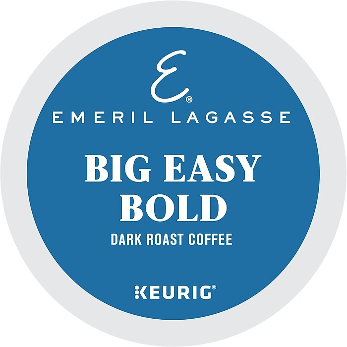 Emeril's Big Easy Bold Coffee Keurig® K-Cup® Pods, Dark Roast, 24