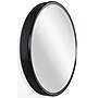 Infinity Instruments Deep Frame Metal Wall Mirror, 24" (20216BK)~#|#~D67C15AE-1DDB-45D8-B588F08FFD0F0699_sc7