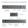 StarTech Thunderbolt 3 Docking Station with USB-C Host Compatibility (TB3CDK2DH)~#|#~D67C3CBD-1FA7-457A-84E0433F16D66E39_sc7
