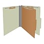 Medical Arts Press Pressboard Classification Folder, 1-Divider, 2" Expansion, Letter Size, Green, 10/Box (DV-T42-14-3GRN-PKT)~#|#~D67E7659-B7D5-4291-8BD78B7B5E2FB3A5_sc7