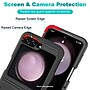 SaharaCase Raider Series Phone Case for Samsung Galaxy Z Flip7 FE, Shock Absorbing, Scorpion Black (CP00873)~#|#~D6841A03-B3DC-45EB-BA088E6A2171A8E5_sc7
