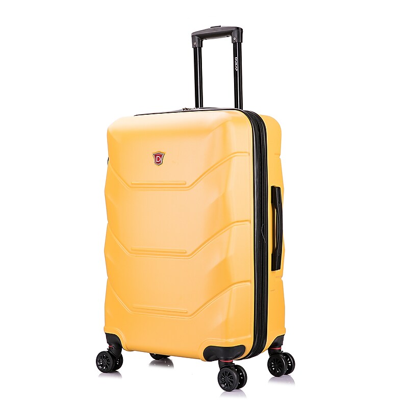 DUKAP Zonix 26" Hardside Suitcase, 4-Wheeled Spinner, TSA Checkpoint Friendly, Mustard (DKZON00M-MUS) image 1