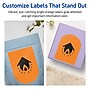 Avery Laser/Inkjet Multipurpose Decorative Edge Labels, 4.75" x 3.5", Bright Orange, 80/Pack (94600)~#|#~D68DFE24-B4CA-4916-9FCCCA928A10F1DB_sc7