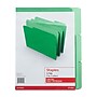 Staples File Folders, 1/3-Cut Tab, Letter Size, Green, 24/Pack (22948-US)~#|#~D6915E9E-4B51-4D43-B3A1C6F8C4032E9D_sc7