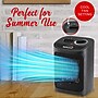 Brentwood 1500-Watt 5000 BTU Portable Ceramic Electric Heater and Fan, Black (H-C1603BK)~#|#~D696CAFF-5932-4769-91AF455D77F2A79C_sc7