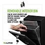 Alpine Industries Stainless Steel Outdoor Cigarette Receptacle, 1 Gallon, Black (490-01-BLK)~#|#~D698A2CE-B3D7-42BA-9298F7BFA1BCC126_sc7