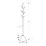 Monarch Specialties Inc. Coat Tree, Black, Metal (I 2020)~#|#~D69B3E69-61F8-4C68-A0FF4470EE3EF0EE_sc7