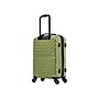 InUSA Aurum 23.65" Hardside Carry-On Suitcase, 4-Wheeled Spinner, Green (IUAUR00S-GRN)~#|#~D69EFE86-0733-4ED1-BBE238AB626940B1_sc7