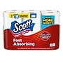 Scott Tripple Roll Paper Towels, 1-ply, 162 Sheets/Roll, 6 Rolls/Pack (56677)~#|#~D6A0AA7A-6139-4E36-9273BB9E9FB810BD_sc7