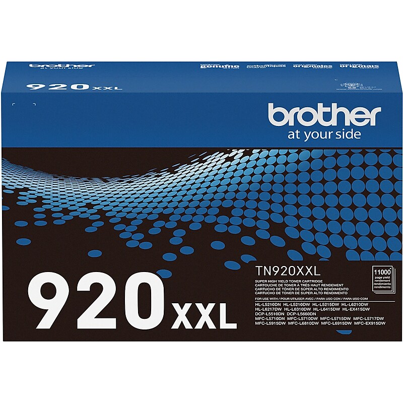 Brother Genuine TN920XXL Black Super High Yield Toner Cartridge image 1