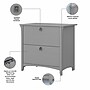 Bush Furniture Salinas Lateral File Cabinet, Cape Cod Gray (SAF132CG-03)~#|#~D6A96647-47A3-4C81-BF4067BB8F69AE53_sc7