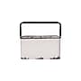 Storied Home Handmade 10.71 Quart Storage Container, Metal, White (DA8537)~#|#~D6AA5FB3-DC9D-4C7F-98520D6892A50769_sc7