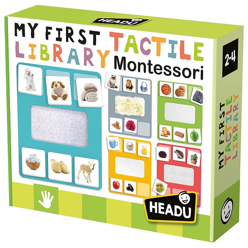 Headu Montessori My First Tactile Library (HDUMU54341) image 1