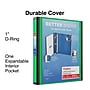 Staples Heavy Duty 1" 3-Ring Better Binder, D-Ring, Green (ST55845-CC)~#|#~D6AF5452-367F-486D-ACDACA073A77D807_sc7