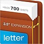 Pendaflex Reinforced File Pocket, 3 1/2" Expansion, Letter Size, Redrope (95343)~#|#~D6B34D27-AF3C-43A2-8C09CA127D233B84_sc7