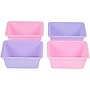 Humble Crew Small Storage Bins, Pink/Purple, 4/Pack (SM098)~#|#~D6BA607D-7874-450F-BB1E942E85EDB0A9_sc7