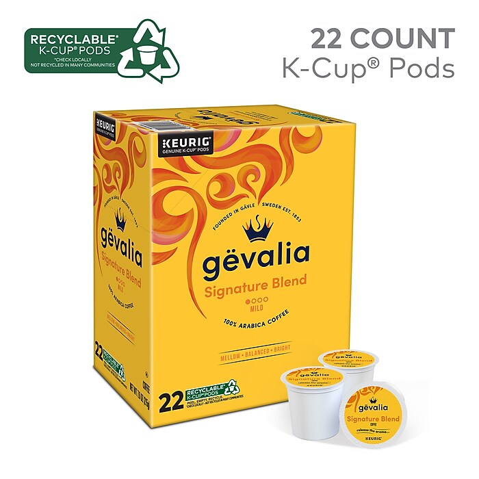 Gevalia Signature Blend Coffee Keurig® K-Cup® Pods, Light Roast