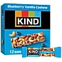 KIND Gluten Free Blueberry Vanilla Cashew Nut Bar, 12 Bars/Box (PHW18039)~#|#~D6C35916-EE04-4AD2-8CF51C2B10B5C4D2_sc7