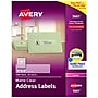 Avery Easy Peel Laser Address Labels, 1" x 4", Clear, 1,000 Labels/Box (5661)~#|#~D6C4BFB3-AF54-4870-89328BCE28D09135_sc7