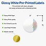 Avery Laser/Inkjet Circle Multipurpose Labels, 3" Dia., White, 60/Pack (S00-EVG)~#|#~D6C665D3-0611-457D-8C6634876580BCF7_sc7
