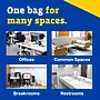 Glad ForceFlex Tall 13 Gallon Drawstring Kitchen Trash Bag, White, 100 Total Bags (78526)~#|#~D6C8E414-8E66-4695-AEC34A24A0FB5617_sc7