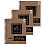 Canson XL Series 9" x 12" Wire Bound Pen & Ink Sketch Pad, 60 Sheets/Pad, 3/Bundle (MCXC400100928-3)~#|#~D6C96818-EA9D-4BD7-BFC206F597260018_sc7