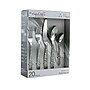 MegaChef LaVague Stainless Steel Flatware Set, 20 Piece~#|#~D6CD7A62-4102-4B51-B001A9E9C6067BC1_sc7