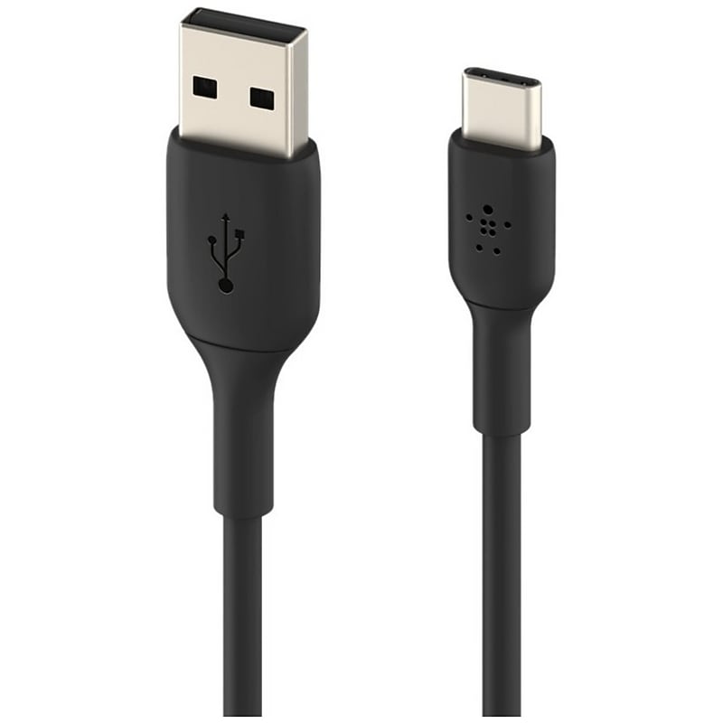 Belkin BoostCharge 3.28 ft. USB-C to USB-A Cable, Black (CAB001BT1MBK) image 1