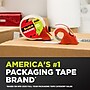 Scotch Sure Start Packing Tape, 1.88" x 25 yds., Clear, 6/Pack (DP1000RF6)~#|#~D6CEC78B-504E-45DA-908333880B3CDFF2_sc7