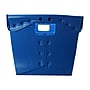 Flipside 44 Qt. Storage Tote, Blue, 4/Pack (40162)~#|#~D6D0BD01-44B9-4DD2-AC49FC7C90E857C3_sc7