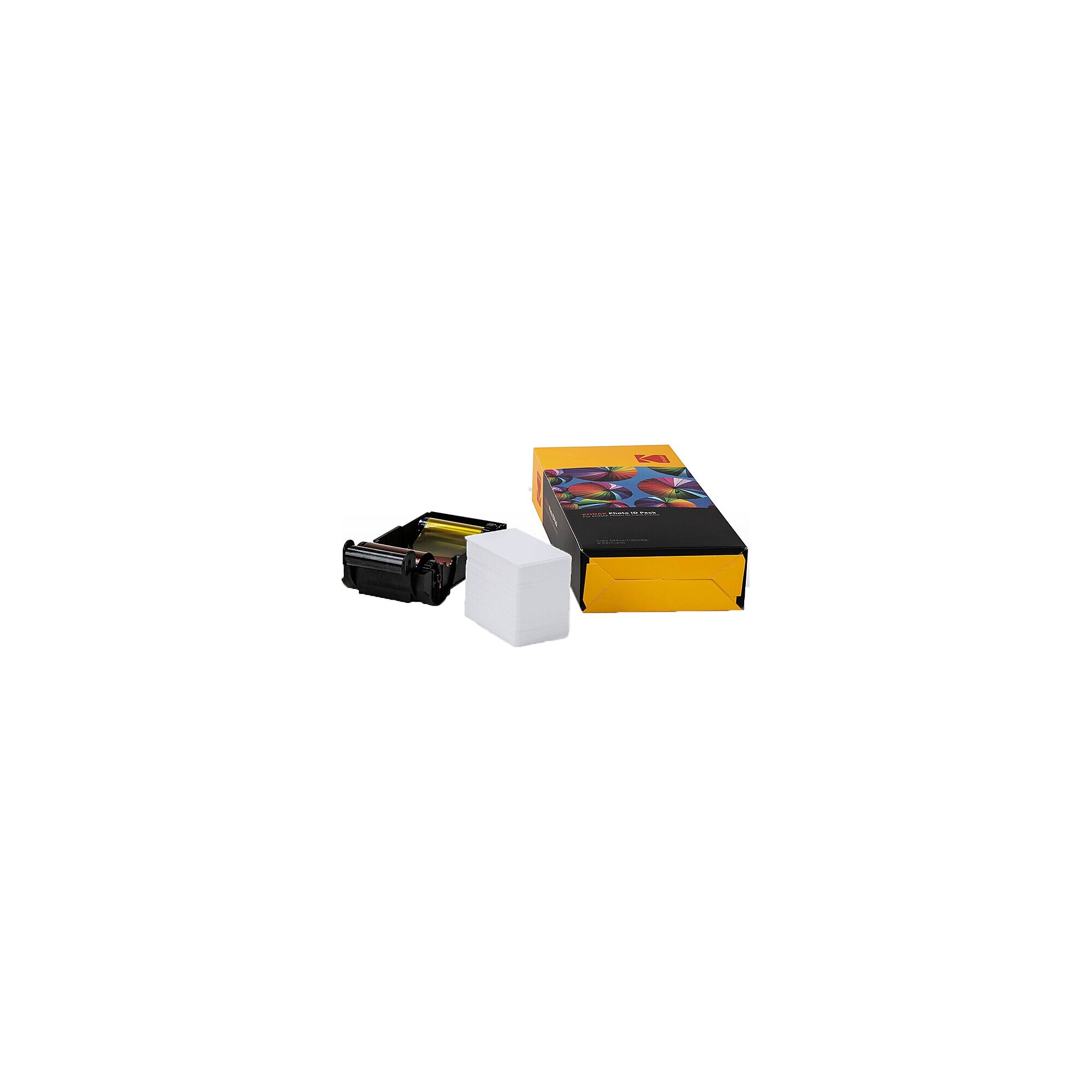KODAK Photo ID Card Printer Ribbon & Cards Replacement Kit (653619) Sansujyuku sansujyuku.com