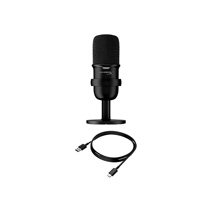 HP HyperX SoloCast Condenser Microphone, Black (4P5P8AA