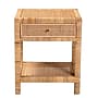 bali & pari Adelia 20.5"W x 18.5"D Natural Rattan Nightstand, Natural (229-13149-HiT)~#|#~D6D35BA6-1093-48FC-8585AB02EEE4DE64_sc7
