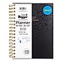 2026-2027 Overland Travelware 1.25" x 7" Calendar Year Daily Standard Planner, Paperboard Cover, Black Floral (90698)~#|#~D6D55AAF-577F-4617-8A56AE81314F3189_sc7