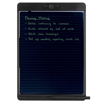 Boogie Board Blackboard Smart Scan Reusable Smart Notepad, 8.5" x 11" (BD0110001)