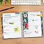 2027 Excello Brands 9" x 11" Weekly & Monthly Standard Planner, Paperboard Cover, Teal Floral (FSHN-CY27-8511-17)~#|#~D6D7ED50-0A13-4B7A-8DC5646D799B9A7A_sc7