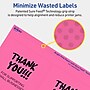 Avery Laser/Inkjet Square Multipurpose Labels, 4" x 4", Bright Pink, 320/Box (94100)~#|#~D6DA1E88-85D1-408A-91030897706FDB3E_sc7