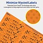 Avery Laser/Inkjet Multipurpose Rectangle Labels, 0.75" x 3.5", Bright Orange, 400/Pack (94217)~#|#~D6DB4C6D-D086-44CA-86AF90E9951CBC23_sc7