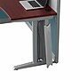 Bush Business Furniture Office in an Hour 63"H x 65"W Cubicle Workstation, Hansen Cherry (WC36492-03STGK)~#|#~D6DC4C99-D507-4485-80259F910A5A743D_sc7