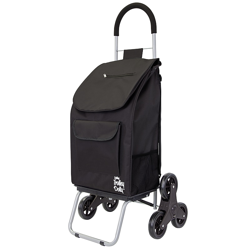 Dbest Stair Climber Trolley Dolly with Backpack Strap, Black (01-944) image 1