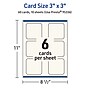 Avery Integrated Cards, 3" x 3", Matte Ivory, 60/Pack (95336)~#|#~D6DDC3B6-C764-43AC-AD2366F63CE9CE7C_sc7