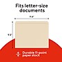Staples 30% Recycled File Folders, Single Tab, Letter Size, Manila, 100/Box (ST56676-CC)~#|#~D6DDDBFD-AE64-40CC-8ACCB9359A7C133B_sc7