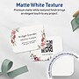Avery Rectangle Rounded Corners Business Cards, Matte White, 60/Pack (19479399796)~#|#~D6EFB1B3-74B8-4EFE-999797D847E0353C_sc7