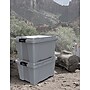 Hefty MAX Pro 72 Quart Storage Tote Gray, 6/Pack (7170HFTCOM52252)~#|#~D6EFE6D1-AAC9-4B0F-B04D510847512554_sc7