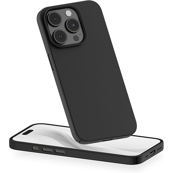 PEEL Magnetic Phone Case for iPhone 15 Pro, MagSafe-Compatible, Shock  Absorbing, Black (I15 PRO MAGSAFE BLAC)