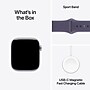 Apple Watch Series 11 GPS Smartwatch, 42mm, Silver Aluminum Case with Purple Fog Sport Band, Small/Medium (MEU64LW/A)~#|#~D6FF741B-9D77-4A16-B9F163FC0FC2DCD8_sc7