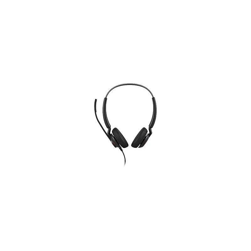 Jabra Engage 40 USB-A UC Stereo On Ear Computer Headset with Inline Link, Black (4099-419-279) image 1