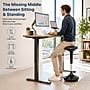 Uncaged Ergonomics Wobble Stool Armless Vinyl Active Stool, Black (WSL-B)~#|#~D7048BF8-6601-4683-9F82A105DC4BCDC2_sc7