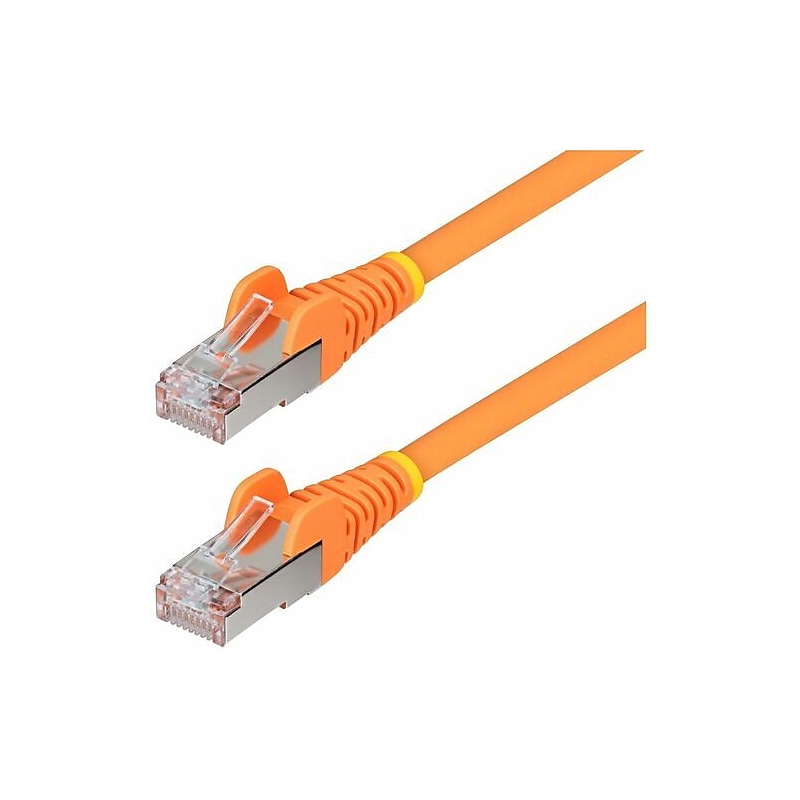StarTech 6 ft. CAT-6a Ethernet Cable, 27AWG, Orange (NLOR-6F-CAT-6a-PATCH) image 1